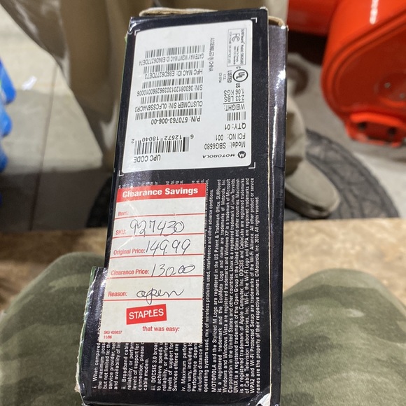 Surfboard, extreme wireless cable, modem gateway, excellent working condition - Picture 3 of 5